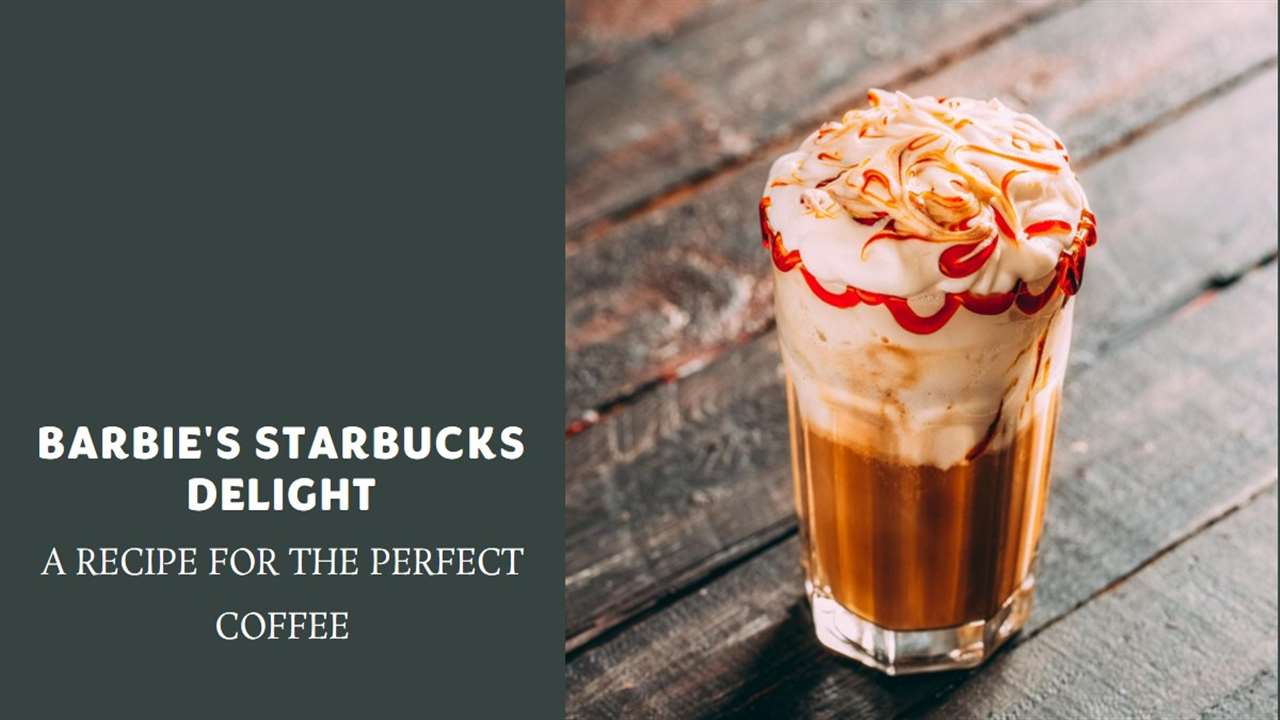 Starbucks Barbie Recipe